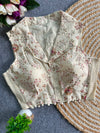 Khadi Collar StretchableBlouse