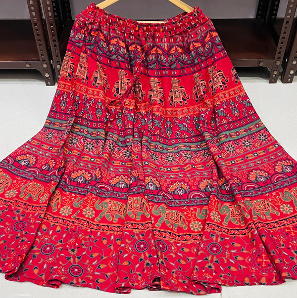 Jaipuri Cotton Printed Skirts