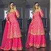 Rani Hot Pink DesignerSharara Salwar Suit