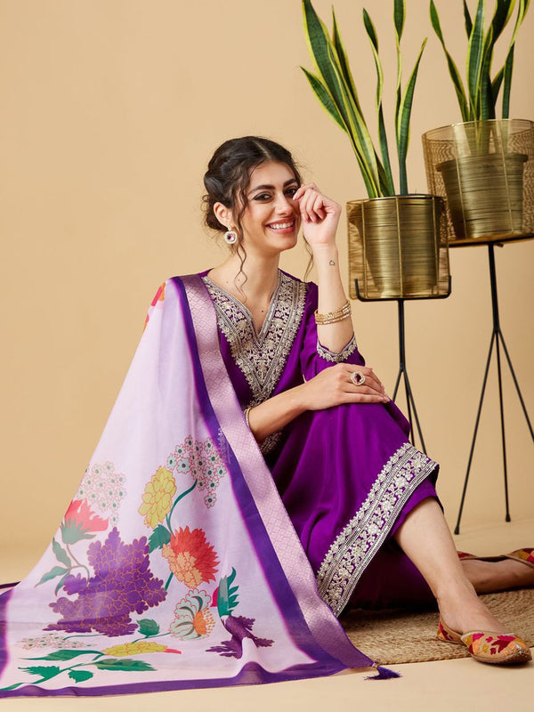 Blossom Semi Party wear salwar suit