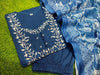Dark Blue embroidery salwar set