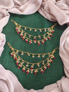 Multi Layered Ear Chain with Gunghru Pearl Beads Jewelry