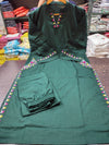 Casual Rayon Cotton Blend Embroidered Kurti Pant Set