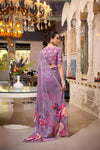 Dreamy Georgotte Floral Saree