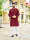 Men's Indian Ethnic Kurta Pajama with embroidered sequin embellished Set
