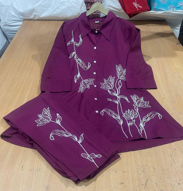 Everyday wear Cotton Blend Casual Coord sets