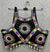 Black Gamthi work Strap Sleeveless Blouse