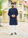 Men's Indian Ethnic Kurta Pajama with embroidered sequin embellished Set