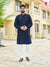 Men's Indian Ethnic Kurta Pajama with embroidered sequin embellished Set