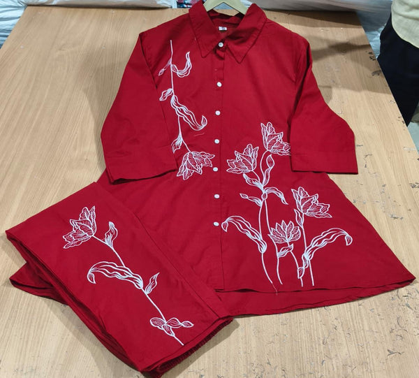 Everyday wear Cotton Blend Casual Coord sets