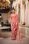 Dreamy Georgotte Floral Saree