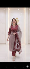 Jaipuri Cotton Patchwork Salwar suit set