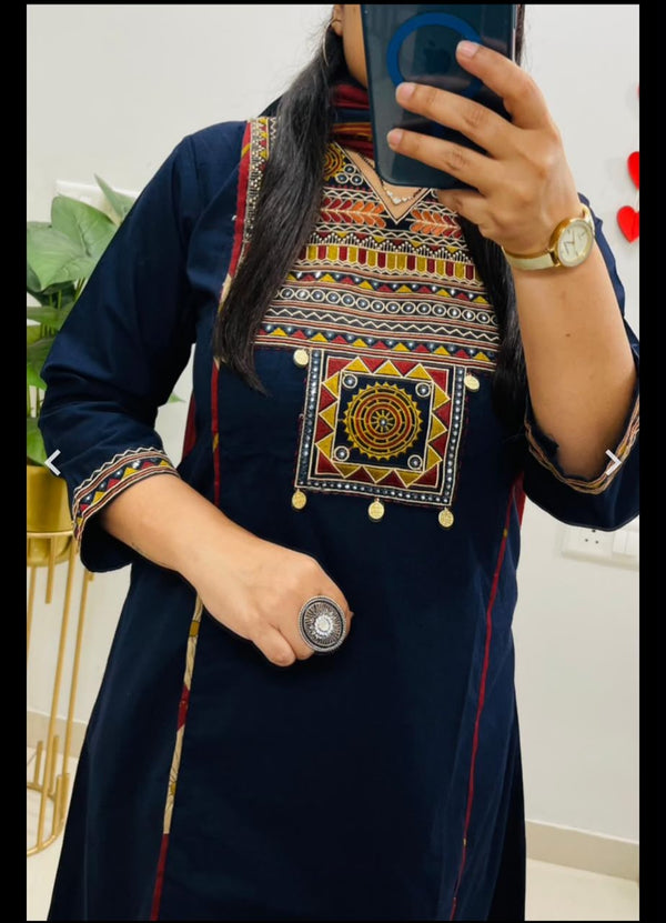 Jaipuri Cotton Casual Salwar suit Set