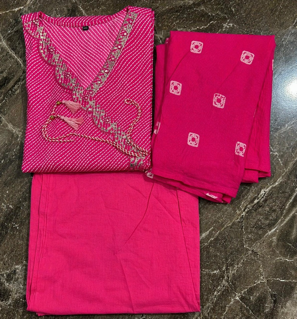 Jaipuri Cotton Legeriya Salwar suit set