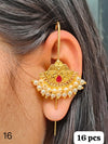 Designer Mango Pearl Embedded EarCuffs