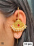 Designer Mango Pearl Embedded EarCuffs