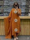 Jaipuri Cotton Floral Embroidery workSalwar suit set