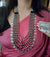 ClassicLong Layered Necklace with Earrings