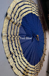 Flairy Gota border Zari Butti Georgotte Chaniya Lehenga Skirt