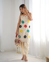 Stylish Cotton Blend Embroidered Coord set