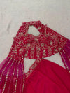 Hot Pink Designer Lehenga