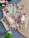Khadi Collar StretchableBlouse