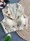 Khadi Collar StretchableBlouse