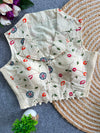 Khadi Collar StretchableBlouse