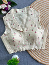 Khadi Collar StretchableBlouse