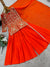 Orange Party Wear Sharara Heavy Faux Georgette Top Plazzo and Dupatta Set