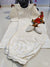 White Sequin Chikankari Salwar Suit Afghani pant