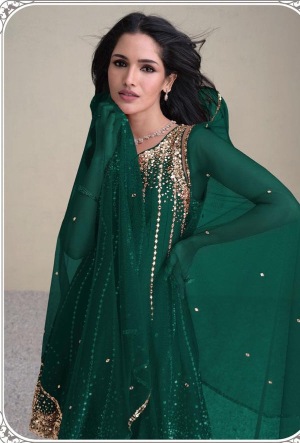 Punjabi style Festive wear Designer Tulip pant Dhoti style Salwar Suit set