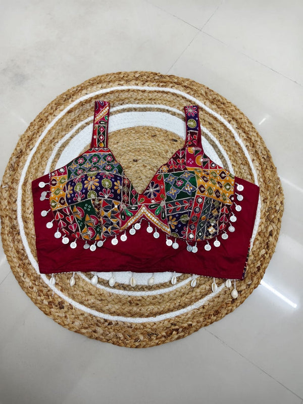 Strap Blouse for Navratri