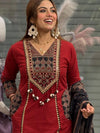 Jaipuri Cotton Patchwork Salwar suit set