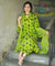 Green Afghani pant kurta salwar suit set