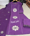 Jaipuri Cotton Floral Embroidery workSalwar suit set