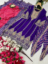 Punjabi style Festive wear Designer Kurta Dhoti and Dupatta set