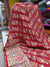 Handloom Pure Khaddi Georgotte Kadwa Zari Rai Bandhej Saree