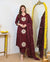 Jaipuri Cotton Floral Embroidery workSalwar suit set