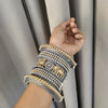 German Silver Oxidized Openable Kada Set of 5 Bangles
