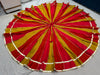 Dual Color Flairy Gota border Chaniya Lehenga Skirt