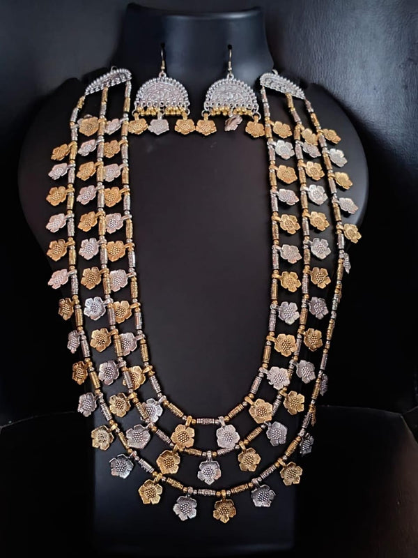 Statement Layered Rani Haar