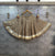 Beige Flairy Gota lappa border Chaniya Lehenga Skirt