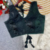 Shimmer V neck blouses