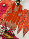 Punjabi style Festive wear Designer Kurta Dhoti and Dupatta set