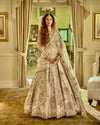 Beige Gold DesignerLehenga Choli