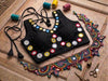 Sleeveless Mirror Work Blouse