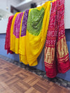 Rasmandal Pure Gajji Silk Bandhni Sarees