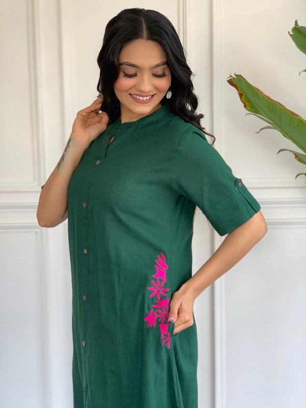 Casual Rayon Cotton Blend Coord set