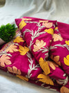 Designer Pure Kashmiri Crepe Silk Aari work Saree